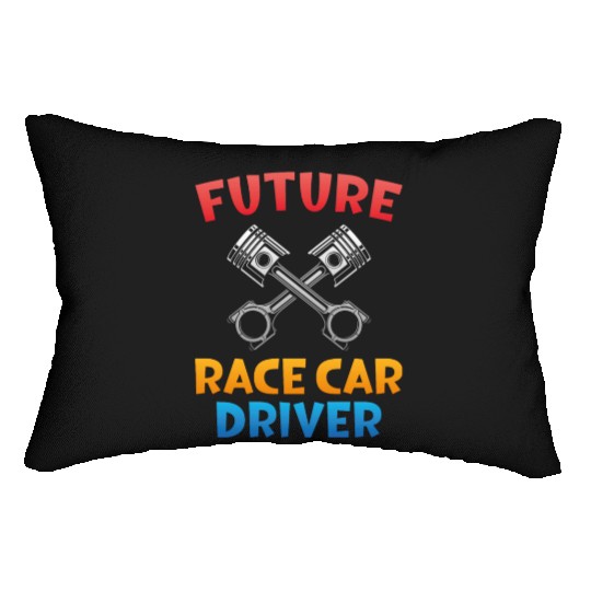 Drag Racing Race Car Future Race Lumbar Pillows