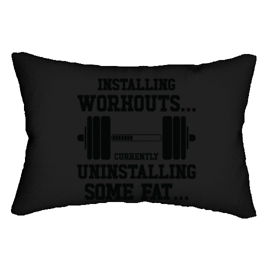 Installing Workout Gym Lover Exercise Lumbar Pillows