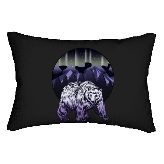 Alaska Gift USA Natur Bär Denali Grizzly Wald Lumbar Pillows