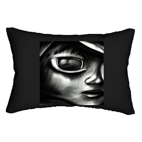 The truth is out there Look into my eyes and find Lumbar Pillows