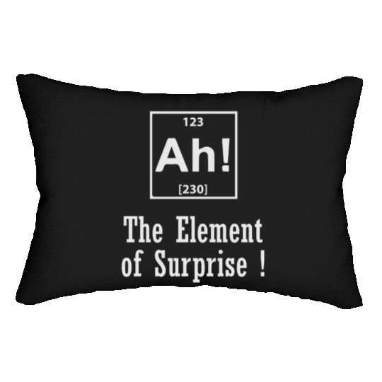The Element of Surprise Lumbar Pillows