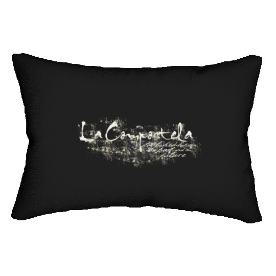 compostela logo way of St. James Lumbar Pillows
