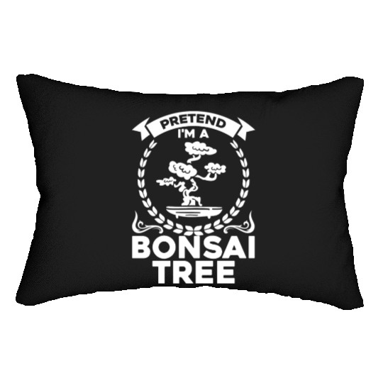 Bonsai Tree Owner Gift Bonsai Tree Gardening Lumbar Pillows
