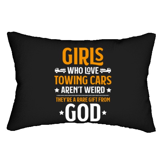 Tow Truck Driver Tow Trucker Towing Service Lumbar Pillows