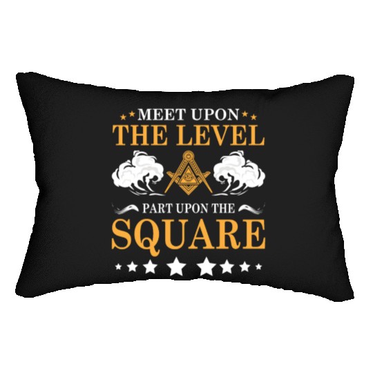 Conspiracy Theories Conspiracy Theorist Freemason Lumbar Pillows