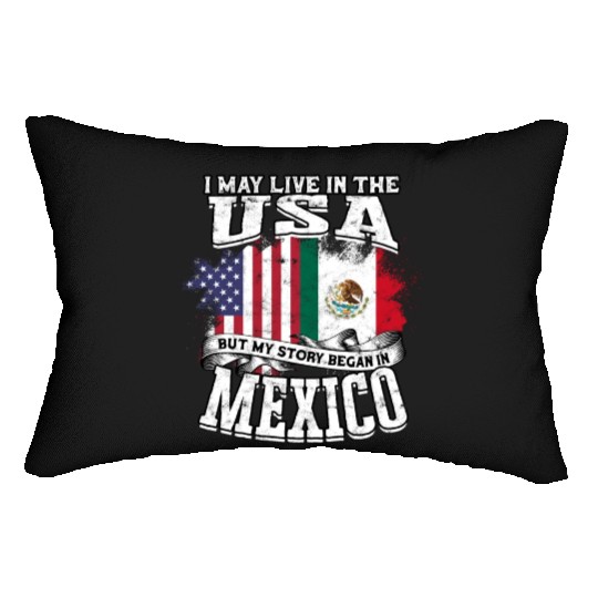 US Immigrant Indigenous USA Immigrants america Lumbar Pillows