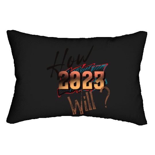 New Year 2023, Holidays 2023, US Holidays 2023 Lumbar Pillows