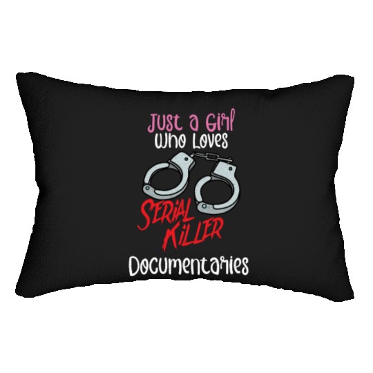 True Crime Murder Spy Crime Interest Gift Idea Lumbar Pillows