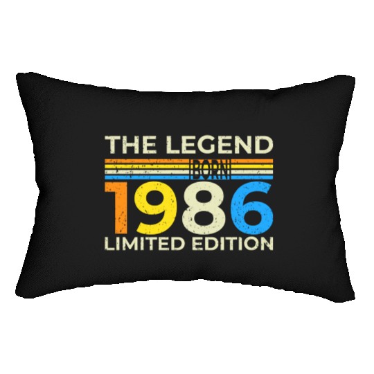 The Legend 1986 Born Limited Edition Lumbar Pillows