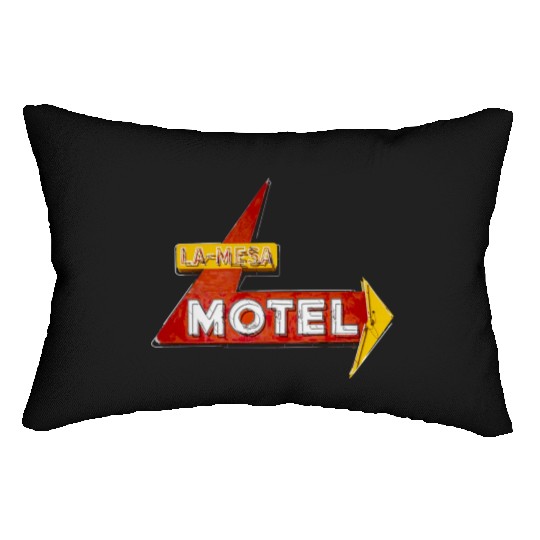 La Mesa Motel Route 66 Santa Rosa New Mexico Lumbar Pillows