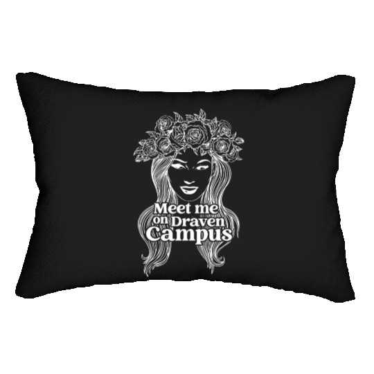 Meet Me On Draven Campus Apparel Lumbar Pillows