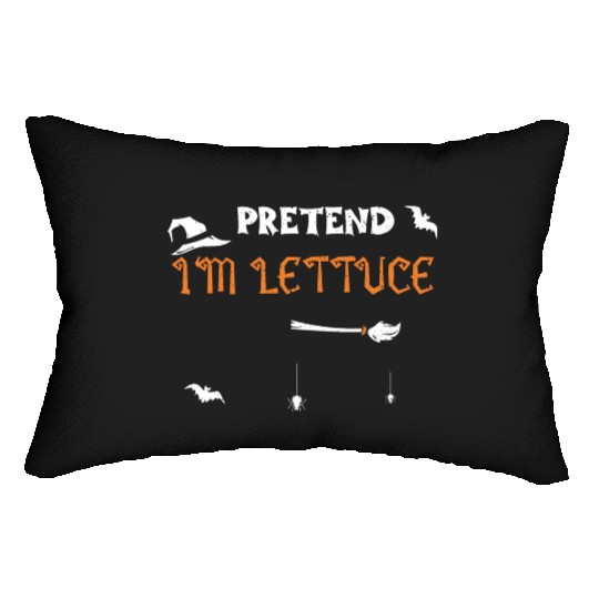 Pretend I'm Lettuce - Halloween Lumbar Pillows