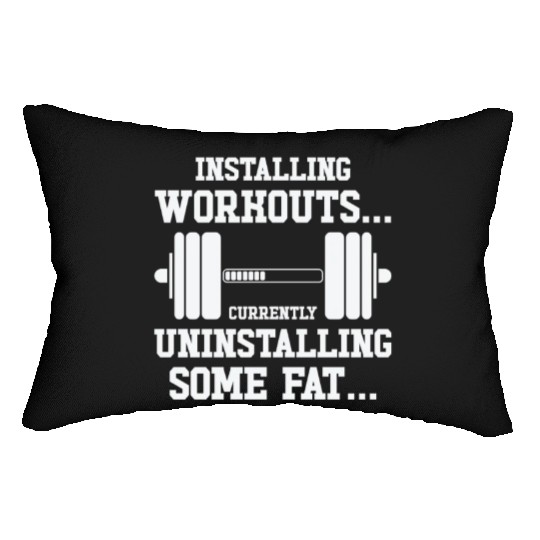 Installing Workout Gym Lover Exercise Lumbar Pillows