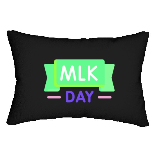 Martin Luther king jr. day Lumbar Pillows