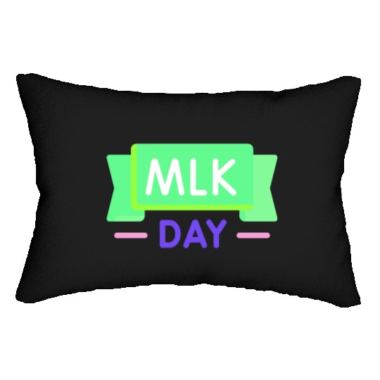 Martin Luther king jr. day Lumbar Pillows