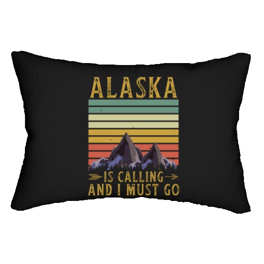 Alaska Lumbar Pillows Men's Women Children USA North Pole
