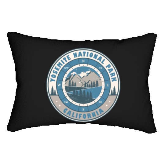 Yosemite National Park California US Hiking Lumbar Pillows