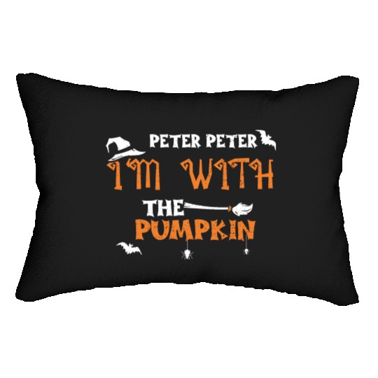 Peter Peter I'm with the Pumpkin Lumbar Pillows