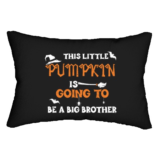 This Little Pumpkin Is Going To... Lumbar Pillows