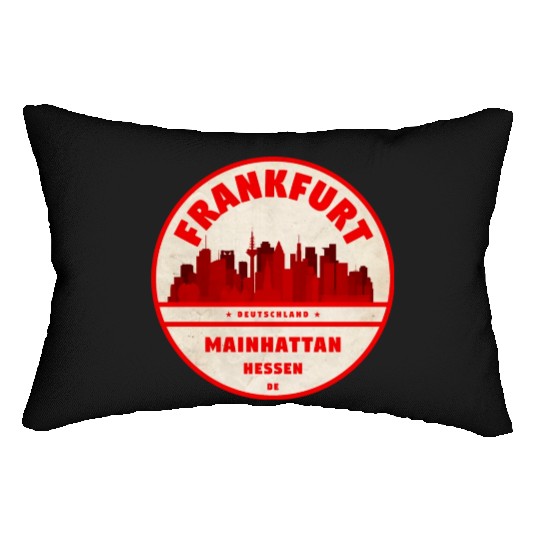 Frankfurt Germany Lumbar Pillows