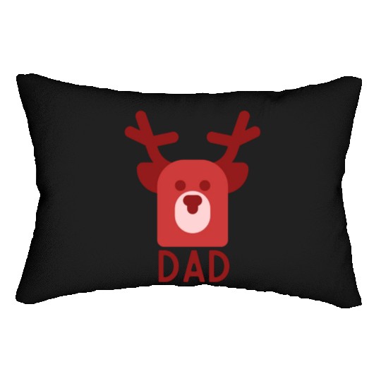 Daddy Deer Lumbar Pillows