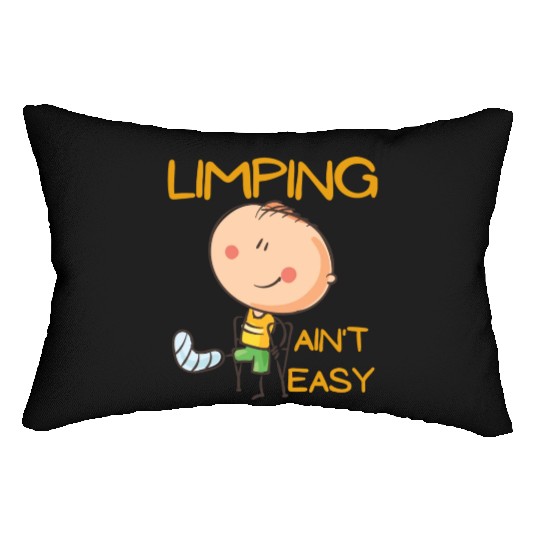 Limping Ain't Easy Physical Therapy Lumbar Pillows