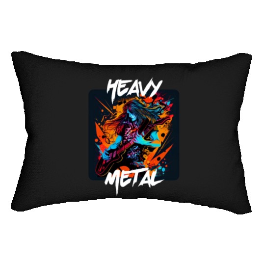 Graffiti Style - Heavy Metal 6 Lumbar Pillows