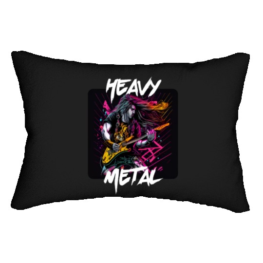 Graffiti Style - Heavy Metal 4 Lumbar Pillows