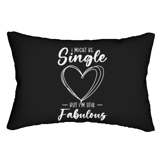 Single Status Fabulous Independent Single Quotes Lumbar Pillows