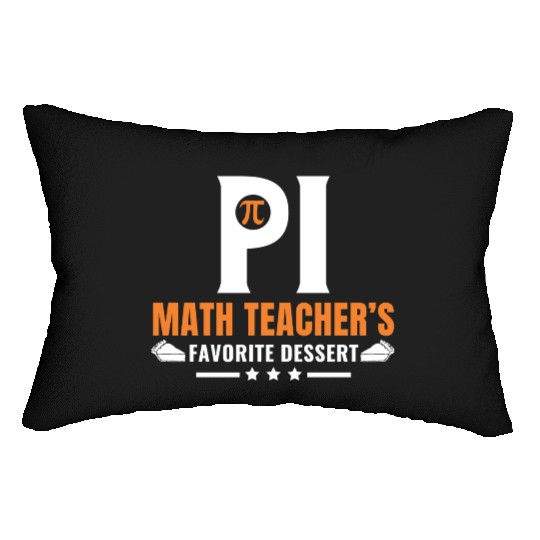 Funny Pi Day Lumbar Pillows Math Teacher Lumbar Pillows for Pi Day 314