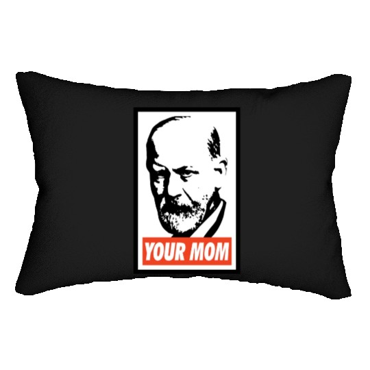Sigmund Freud Your Mom Lumbar Pillows