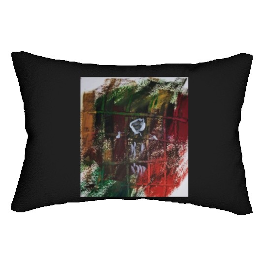 Abstract Design - Home Alone Artwork Lumbar Pillows
