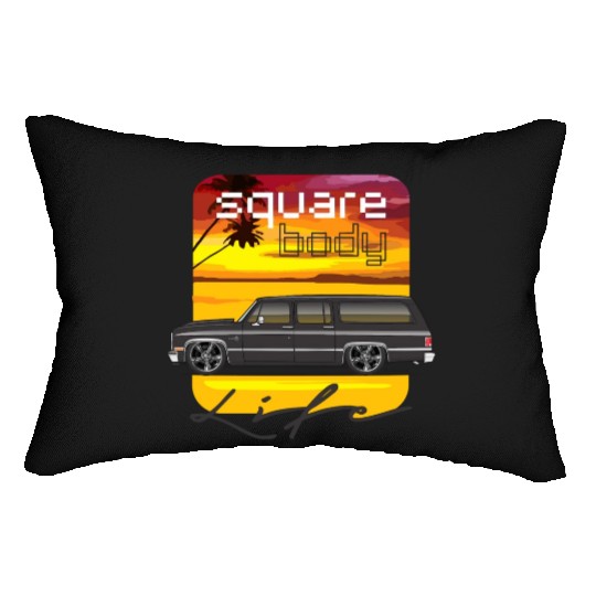 life Midnight Black Lumbar Pillows