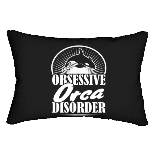 King Orca, Ruler of the Seas Lumbar Pillows