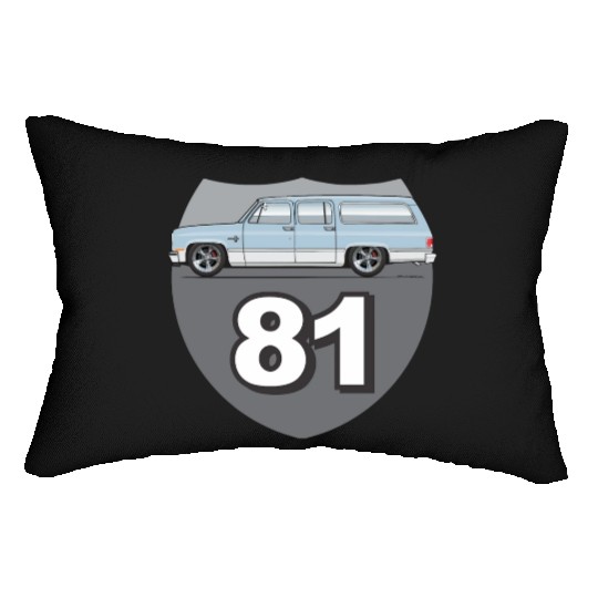 81 Light Blue Lumbar Pillows