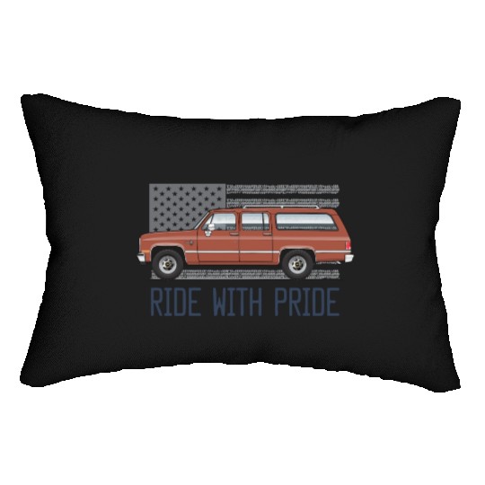 ride Bronze Lumbar Pillows