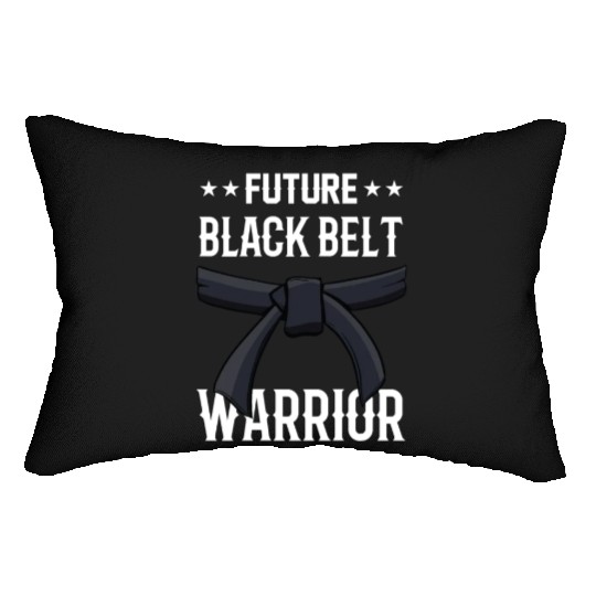 Future Black Belt Warrior Martial Arts MMA Belts Lumbar Pillows