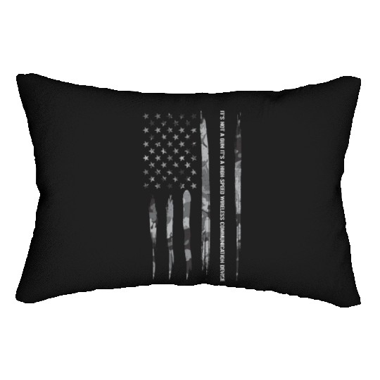 It's Not A Gun It's A High-Speed... Lumbar Pillows