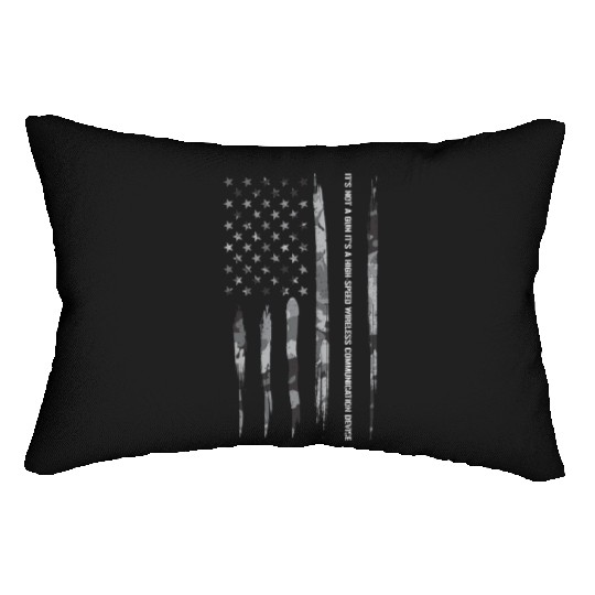 It's Not A Gun It's A High-Speed... Lumbar Pillows