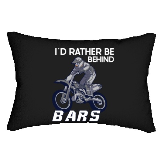 Dirt Bike Dirt Bike Riding Motocross Dirt Biking Lumbar Pillows