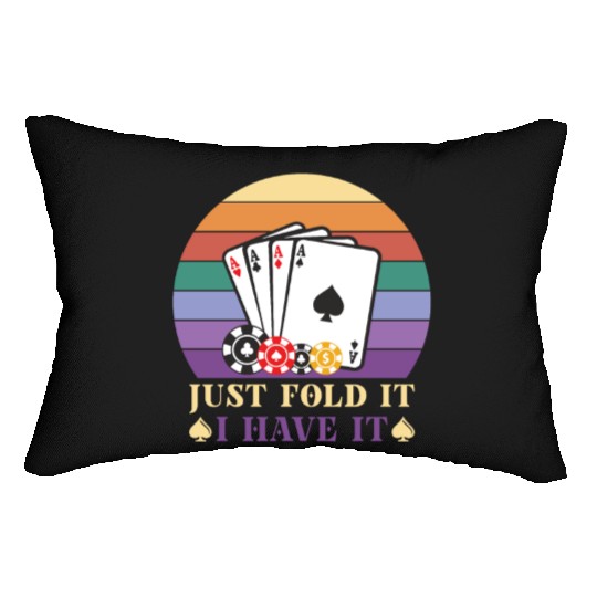 Poker Casino Poker Player Gambling Roulette Gift Lumbar Pillows