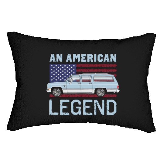 legend Light Blue Lumbar Pillows