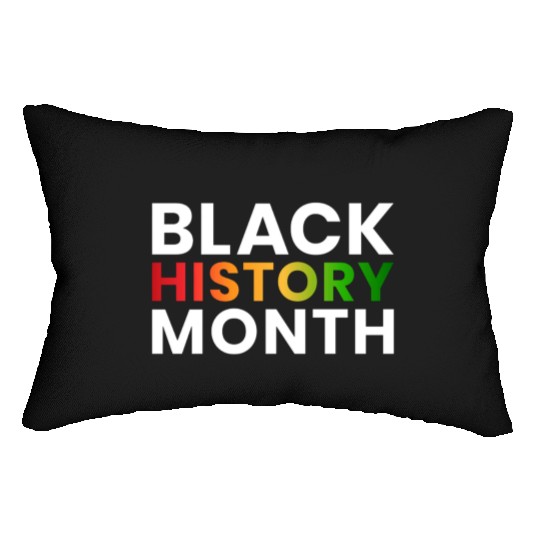 BLACK HISTORY MONTH - NEW Lumbar Pillows DESIGN