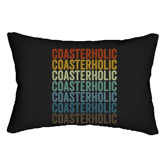 Coasterholic Roller Coaster Lover Lumbar Pillows
