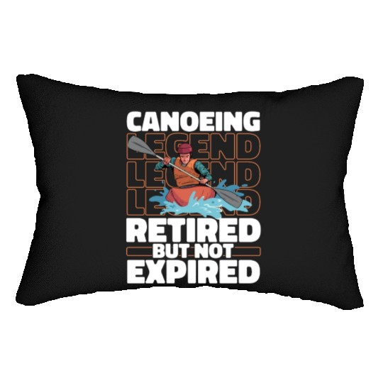 Canoe Canoeing Canoeist Retired Lumbar Pillows