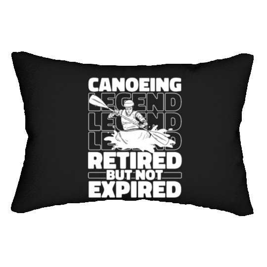 Canoe Canoeing Canoeist Retired Lumbar Pillows