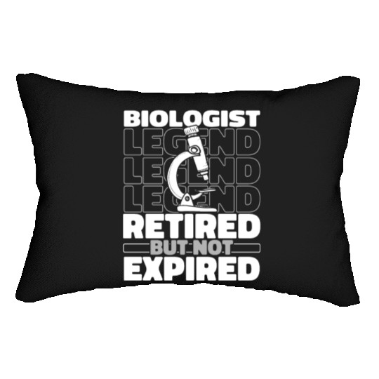 Biology Biologist Retired Lumbar Pillows
