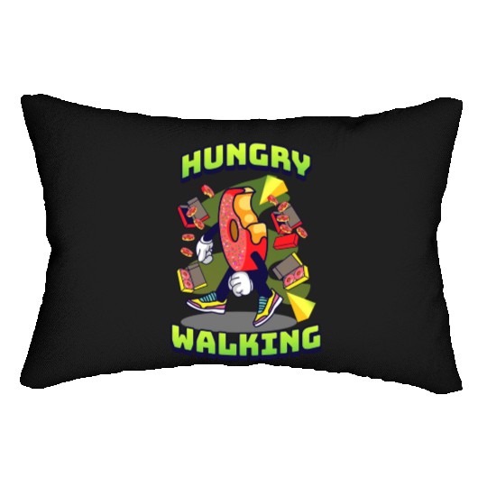 Hungry Walking Lumbar Pillows