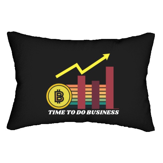 CRYPTO BUSINESS Lumbar Pillows