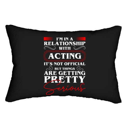 Actor Rehearsal Make-Up Drama Club Lumbar Pillows